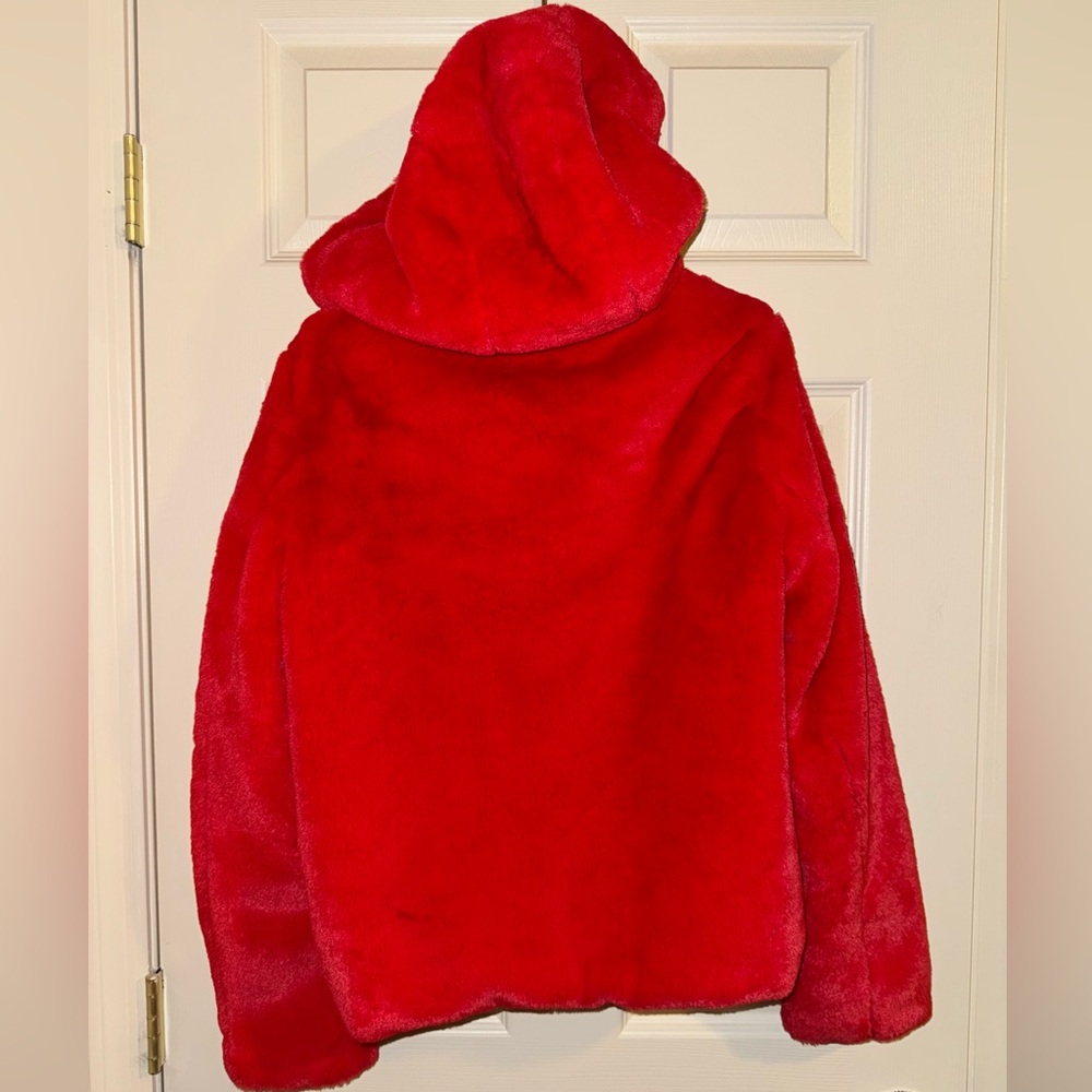 Red Fuzzy Jacket - Picture 5 of 5